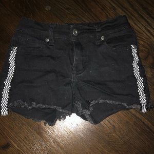 Girls Vintage Havana checkered shorts